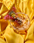 Coral Spotted Glass Bowl