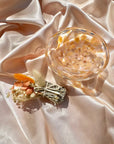 Coral Spotted Glass Bowl