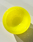 Acid Green Spotted Glass Bowl