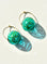 Turquoise w/ Yellow Stripes